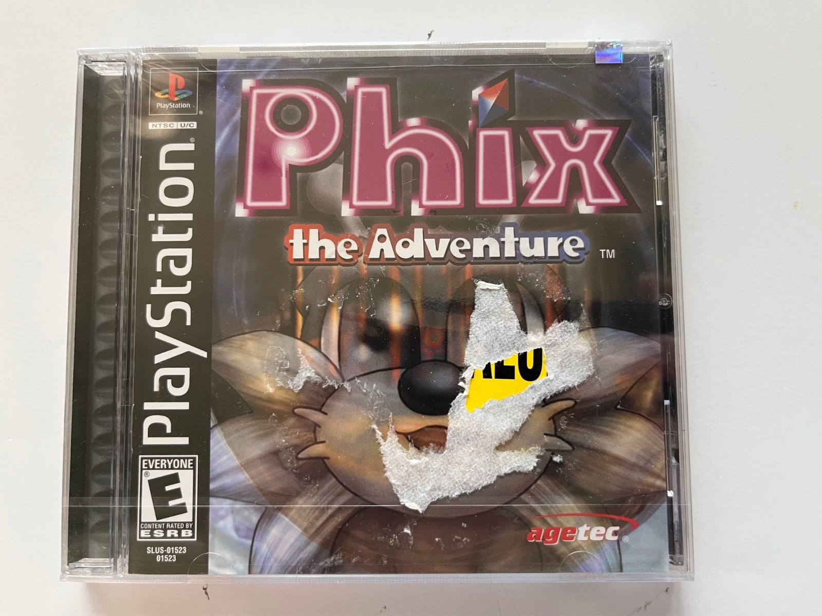 Phix the Adventure (Sony PlayStation 1, 2003) PS1 New Factory Sealed OOP Agetec