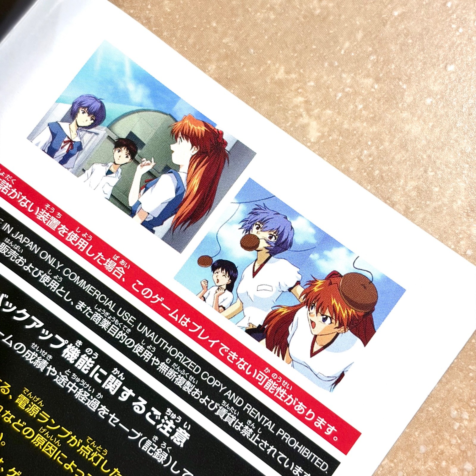 Neon Genesis Evangelion Ayanami Raising Project CIB Nintendo DS REGION FREE Jpn