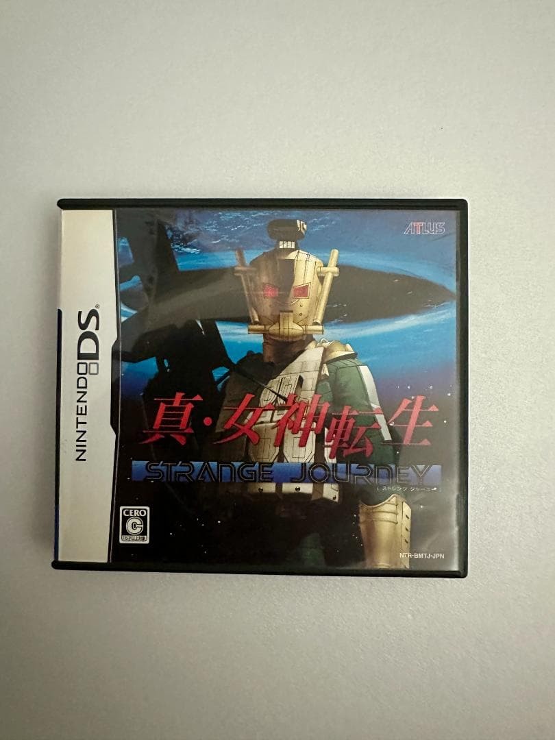 [Good condition / operation confirmed] Shin Megami Tensei STRANGE JOURNEY DS