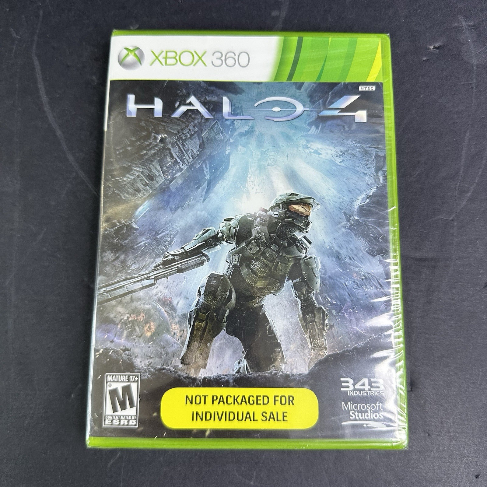 Xbox 360 Halo 4 Video Game Brand New Sealed Damaged Cover