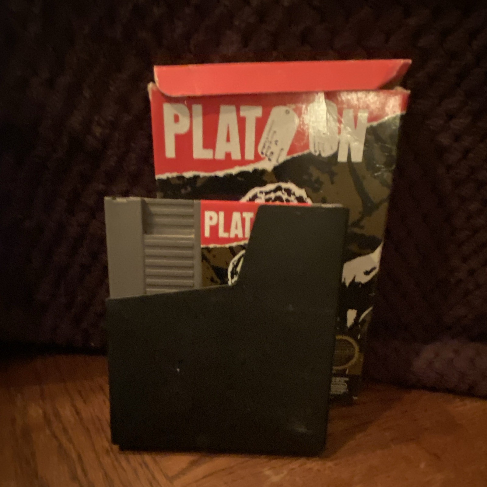 Sunsoft Platoon Shooter (NES) Game Cartridge w/ Box & Manual Included NINTENDO