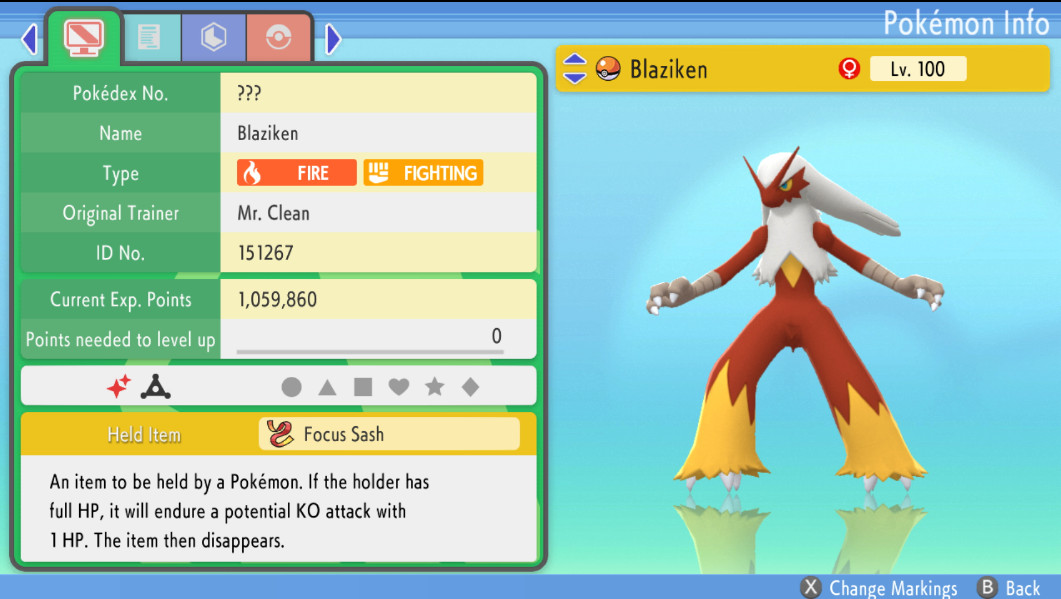 6IV 🌟SHINY🌟 BLAZIKEN | POKEMON BRILLIANT DIAMOND & SHINING PEARL BDSP