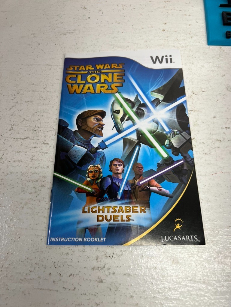Star Wars: The Clone Wars – Lightsaber Duel for Nintendo Wii*Pre-Owned*