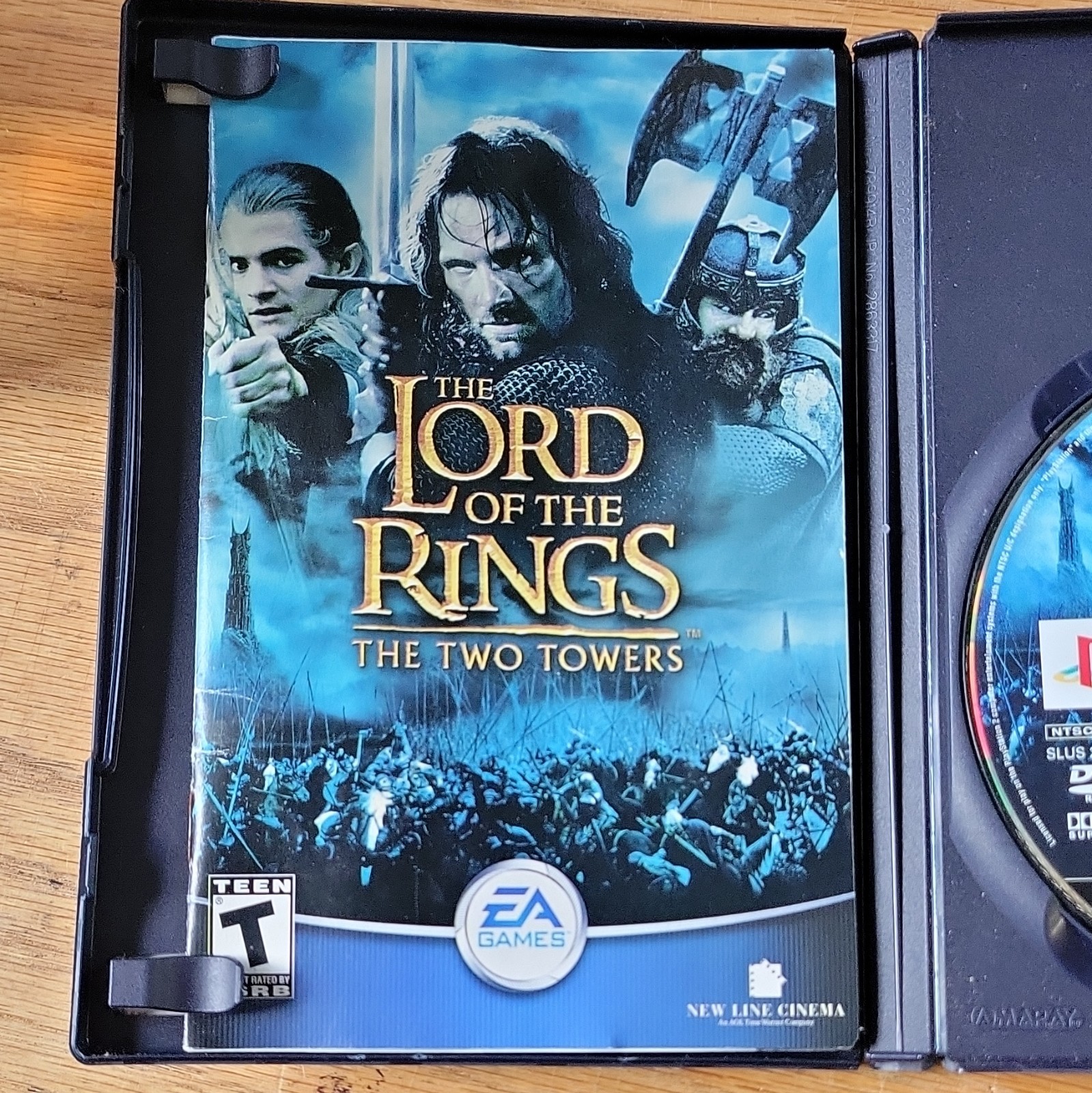 EA Games The Lord of the Rings: The Two Towers PS2 Action Beat ‘Em Up T 2002