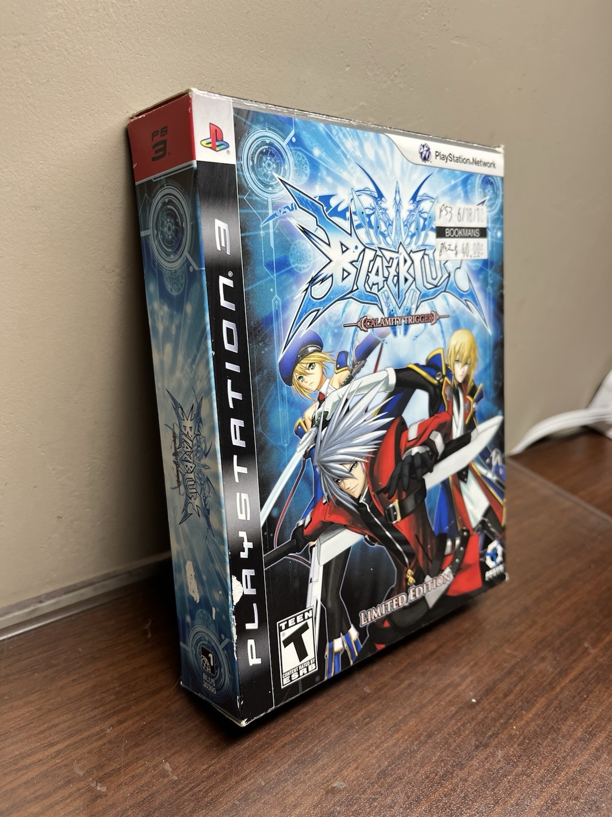 BlazBlue: Calamity Trigger Limited Edition (PS3) CIB Complete -Tested & Working-