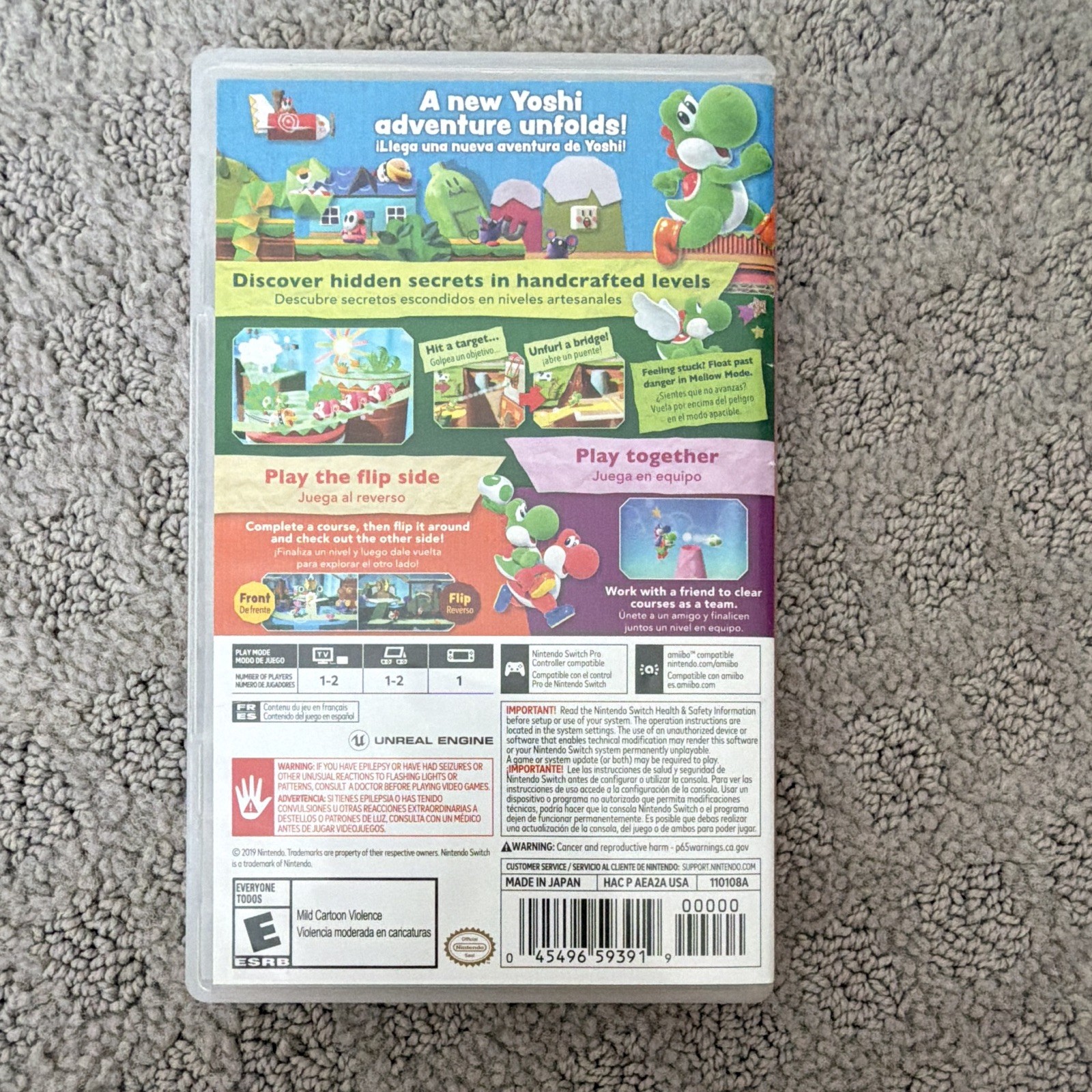 Yoshi’s Crafted World Nintendo Switch