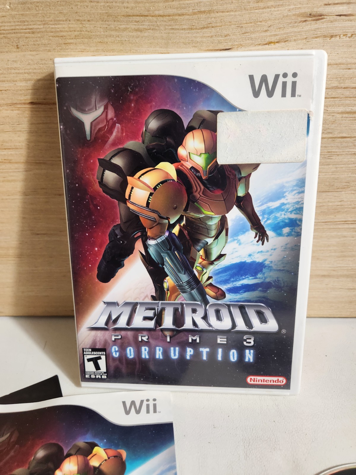 Metroid Prime 3: Corruption – Nintendo Wii (2007) CIB Complete w Manual TESTED