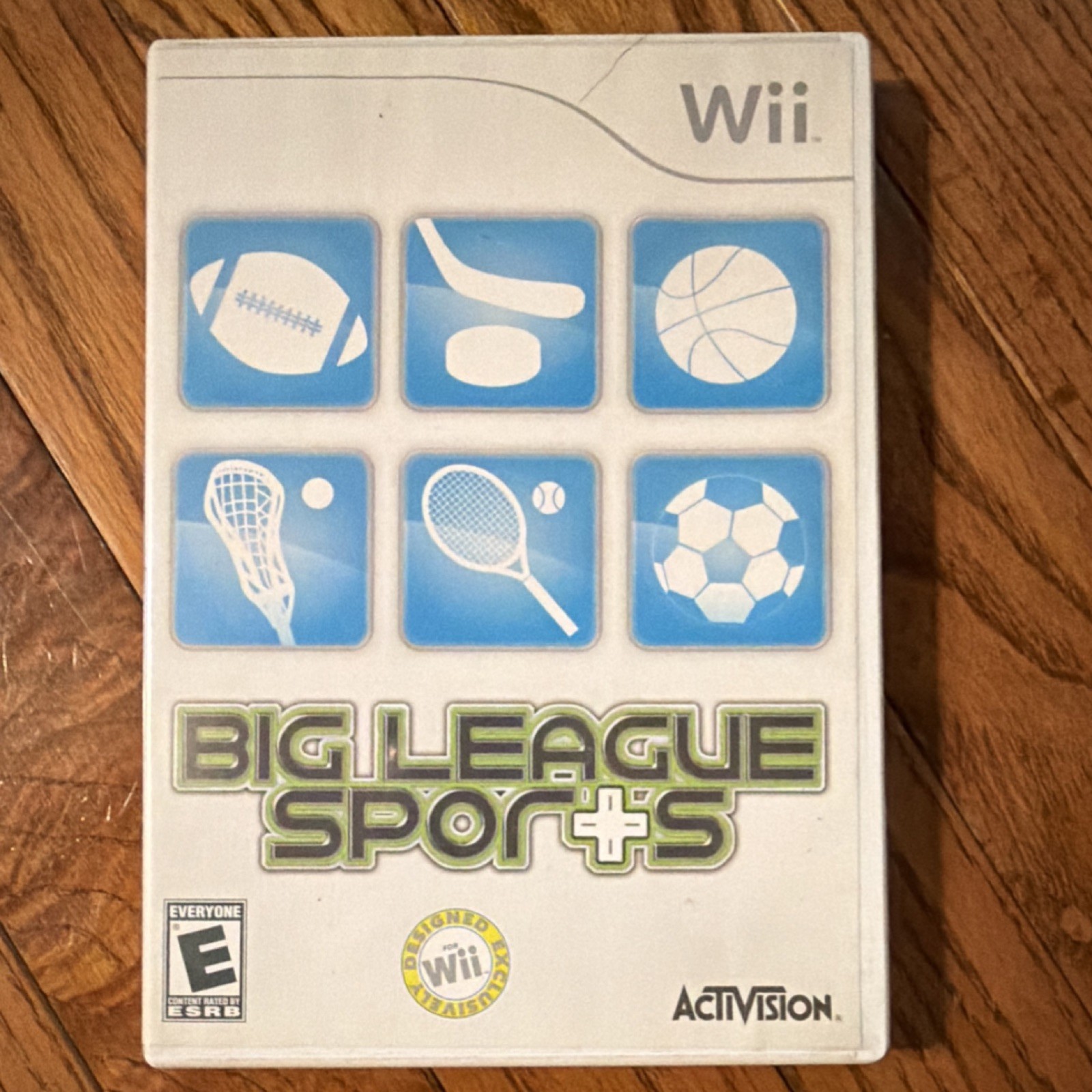 Activision Big League Sports Nintendo Wii Mixed Sports 2008