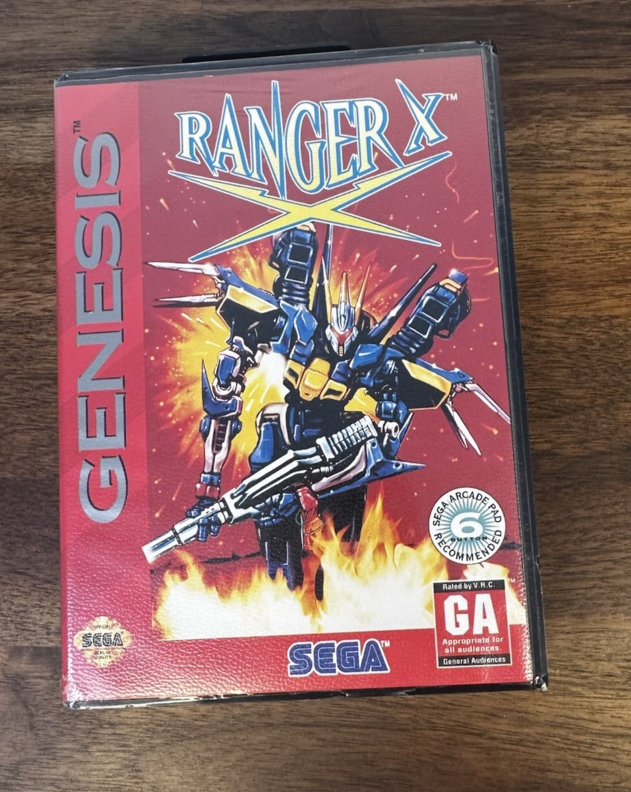 Ranger X Sega Genesis 1993 -1st Run – Brand New Factory Sealed w/hangtag RARE