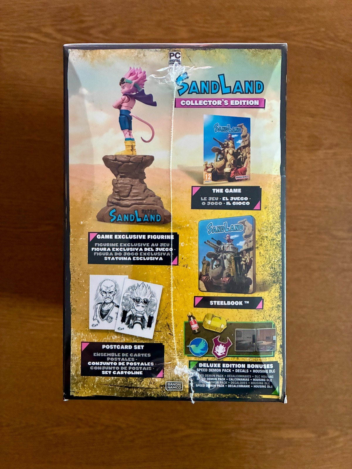 SAND LAND COLLECTOR’S EDITION PC NEW SEALED COLLECTORS ENGLISH (CUSTOMS FREE)