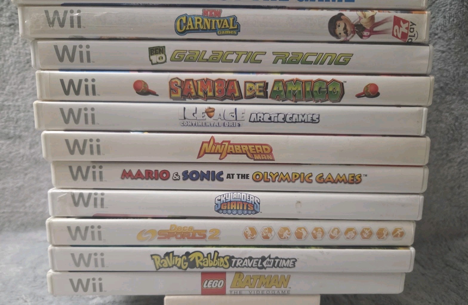 Nintendo Wii Game Lot of 14 Games UNTESTED. Pls Read