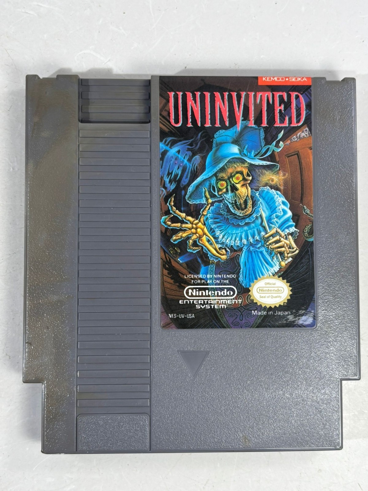 Uninvited (Nintendo Entertainment System, 1991) NES with Box and Inserts