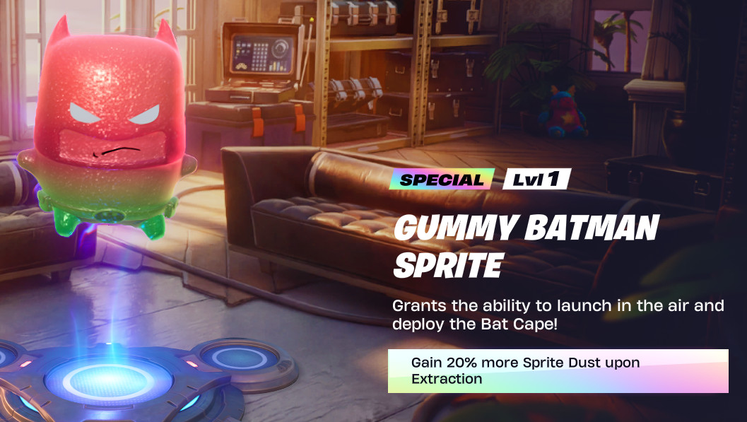 Gummy Batman Sprite – Battle Royale Message First