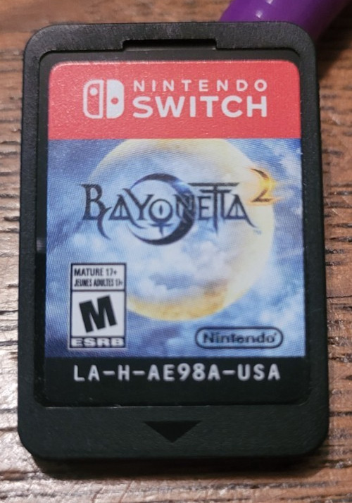 BAYONETTA 2 Nintendo Switch COMPLETE TESTED Action Hack Slash Adventure CIB RARE