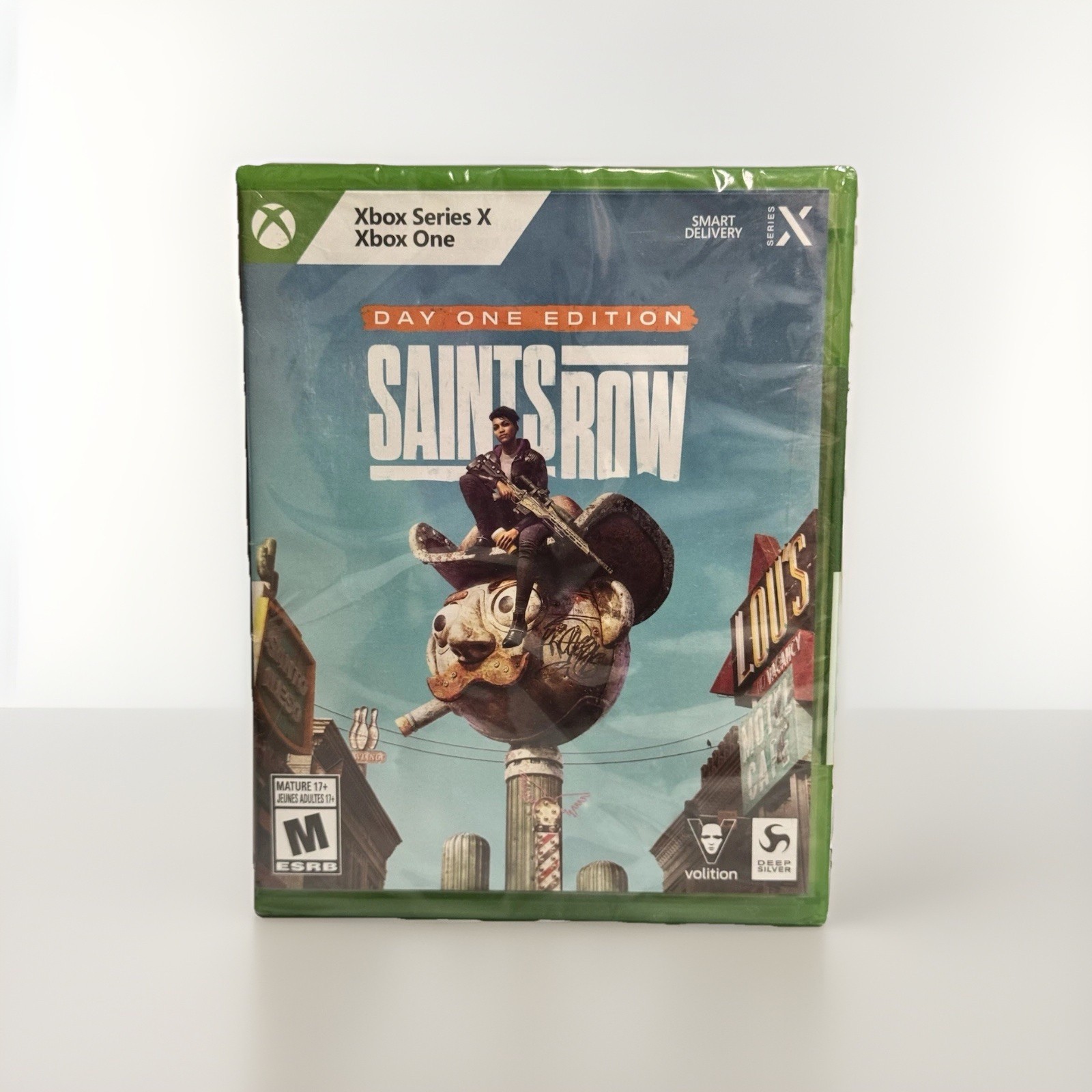 Day one Edition Saints Row for xbox one & Series X NEW & SEALED rated Mature