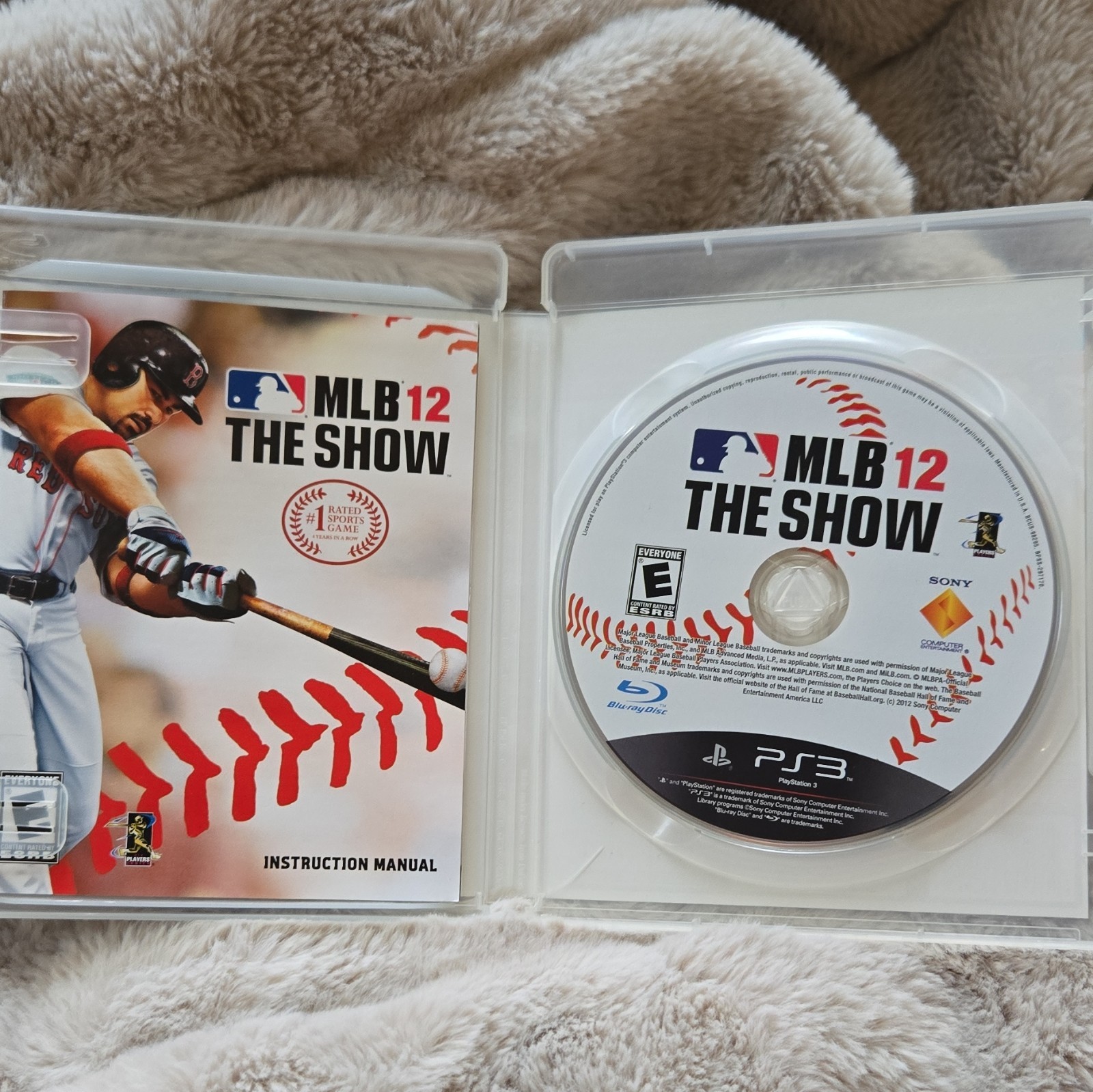 Sony Computer Entertainment MLB 12 The Show PS3 Baseball E NTSC 2012 Manual