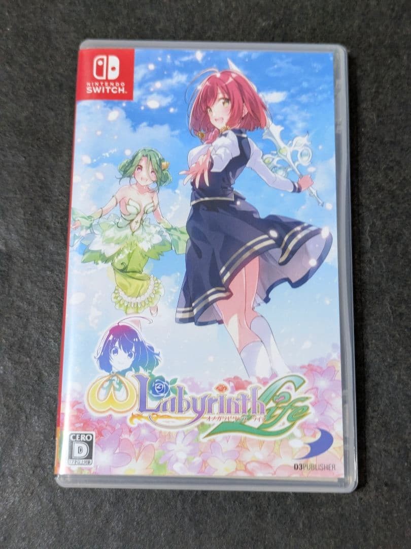 Omega Labyrinth Life Switch NTSC-J CIB Japan Import RPG Game Box Package