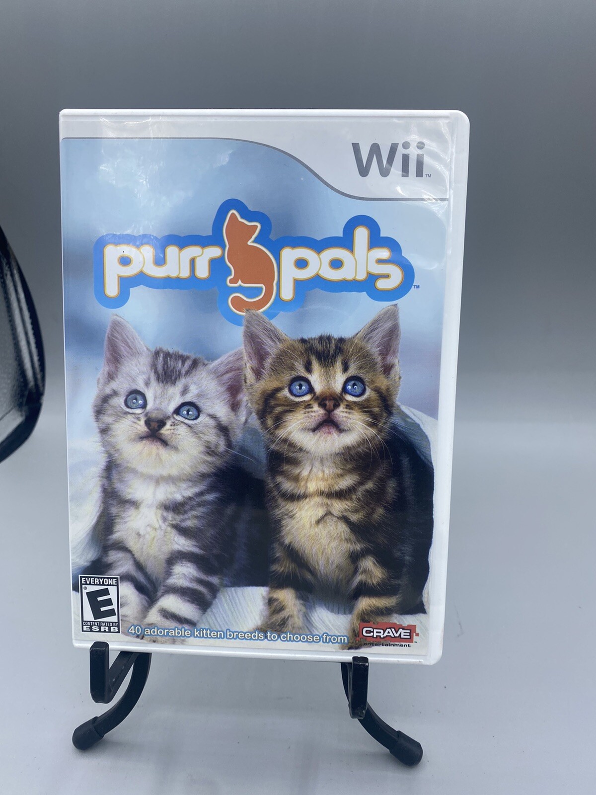 Nintendo Wii Purr Pals 2008 CIB Complete Tested & Working Crave Video Games