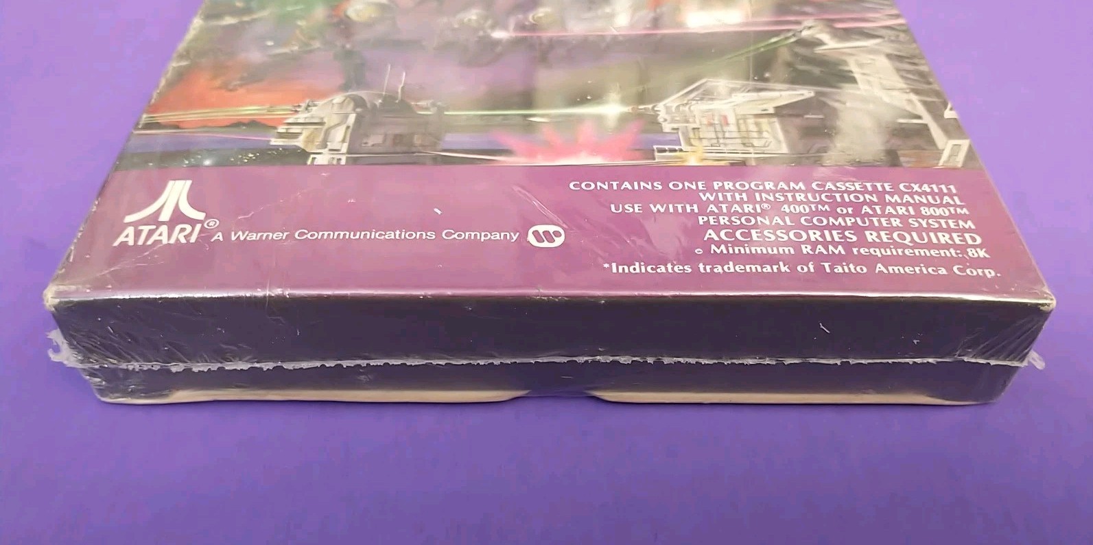 SEALED Space Invaders for Atari 400/800 – CIB Still in Shrink ~ SAFE SHIPPING ~