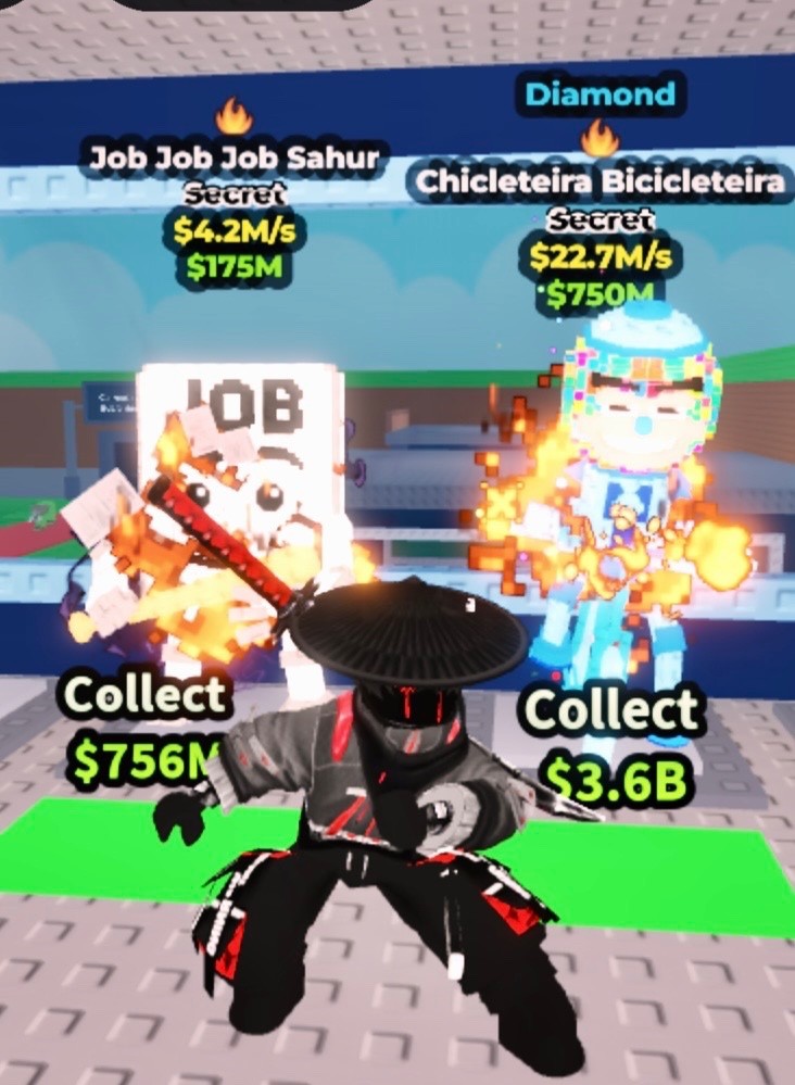 Steal a Brainrot Roblox Rebirth 17 (Job Job/Chicleteira)