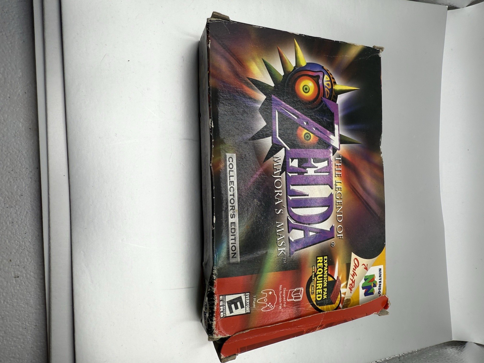 Legend of Zelda: Majora’s Mask Nintendo 64 N64 Collector’s Edition CIB HOLO RARE