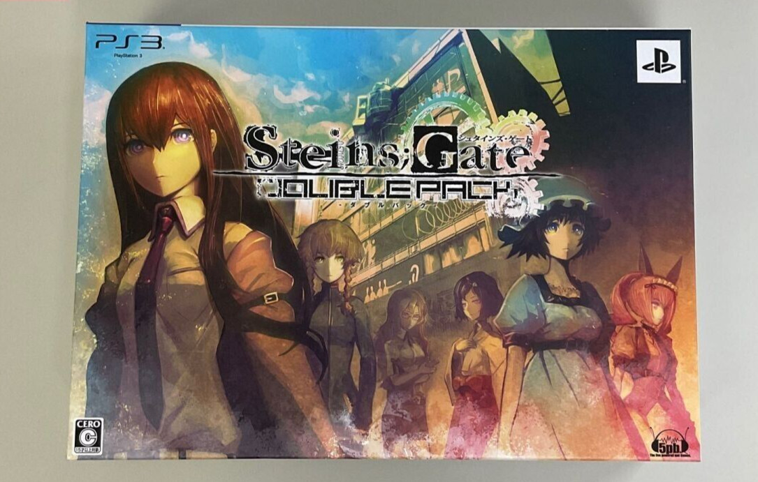 STEINS; GATE Double Pack Limited Set PS3 PlayStation 3 Japan