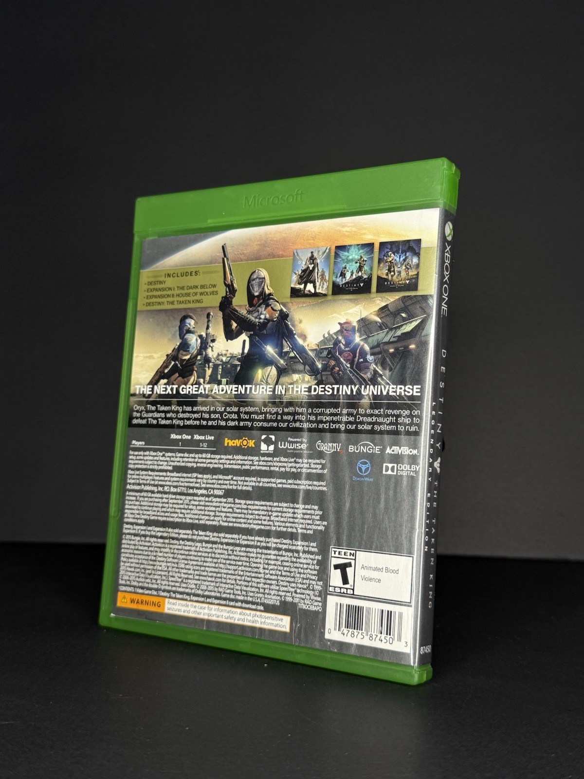 Activision Destiny: The Taken King Legendary Edition Xbox One Internet