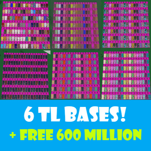 ⚡24 HOUR DELIVERY⚡ 🪓Lumber Tycoon 2🪓 | 💲6 TL BASES + 600 MILLION💲 |