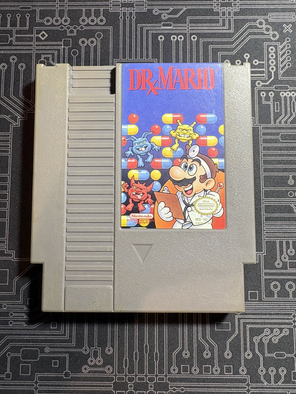 Dr. Mario (NES – 1990) Authentic, Cleaned, Tested, & Working!