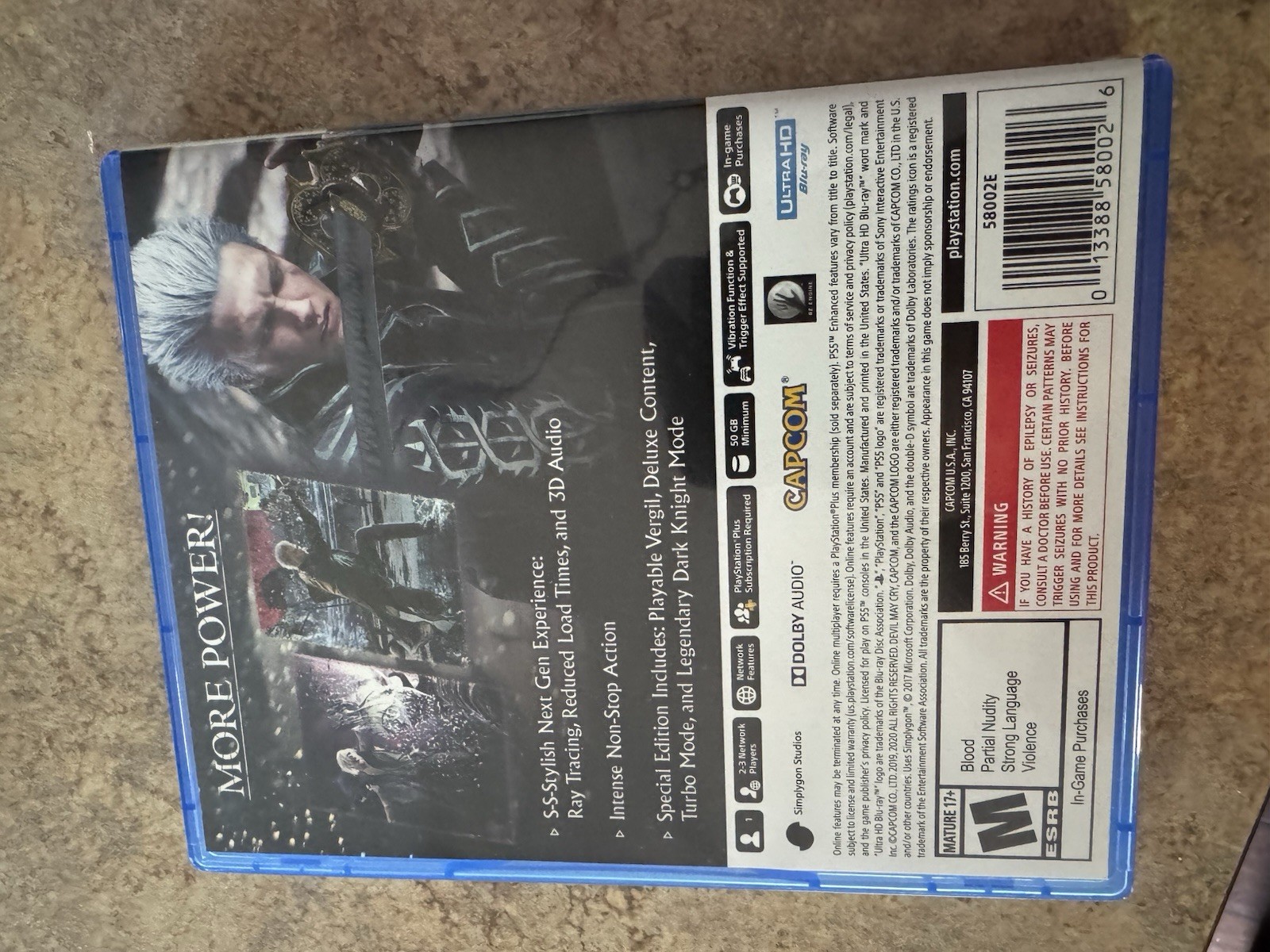 Devil May Cry 5 Special Edition – Sony PS5 Capcom Game fast shipping!!