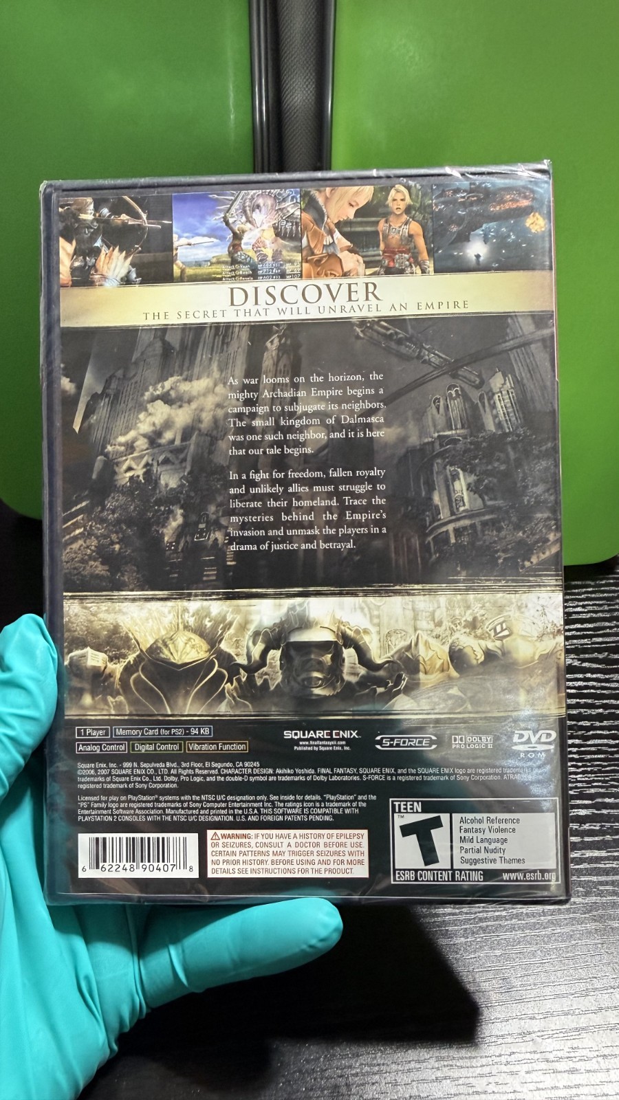 FINAL FANTASY XII | GREATEST HITS BRAND NEW SEALED | PLAYSTATION 2 | SQUARE ENIX