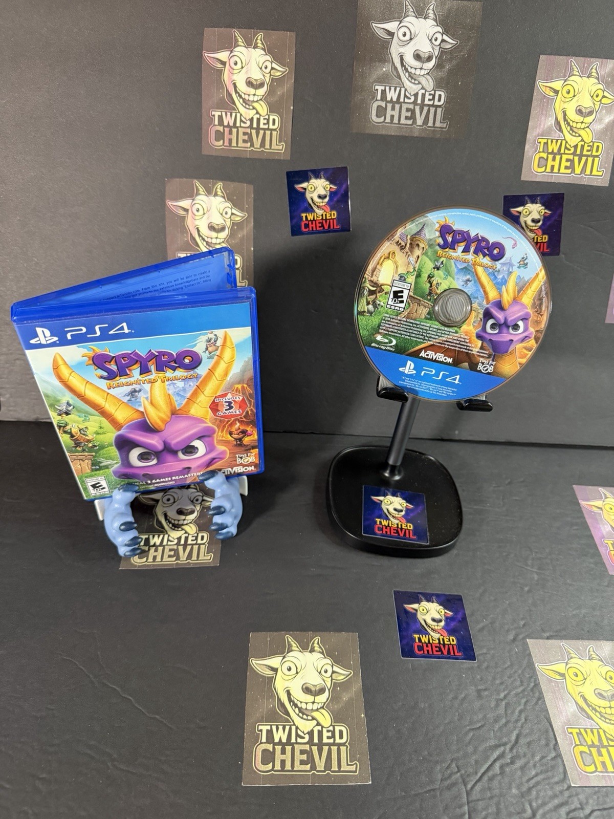 Spyro Reignited Trilogy PS4 Excellent Condition Tested Works (No Manual)
