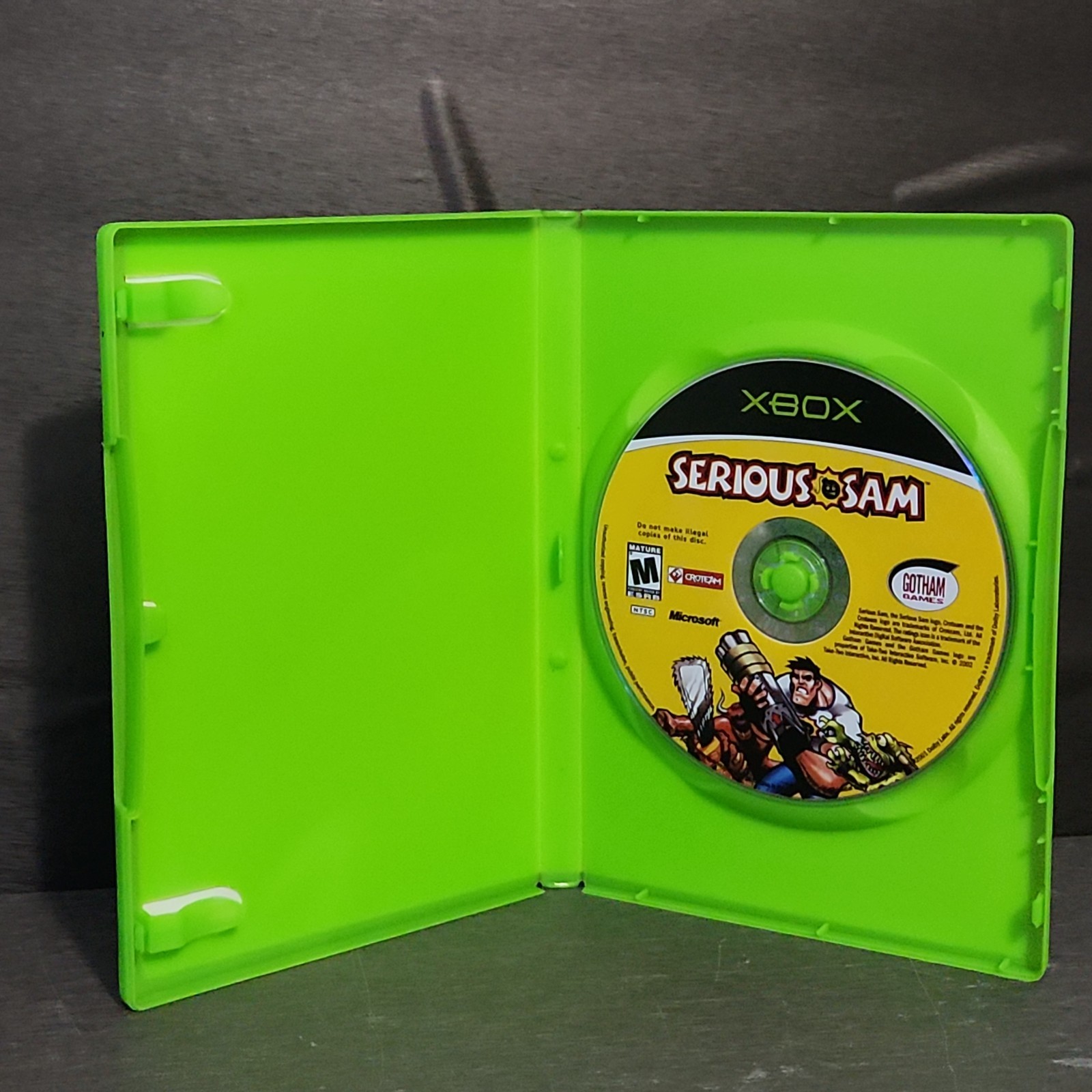 Serious Sam XBOX Game Original