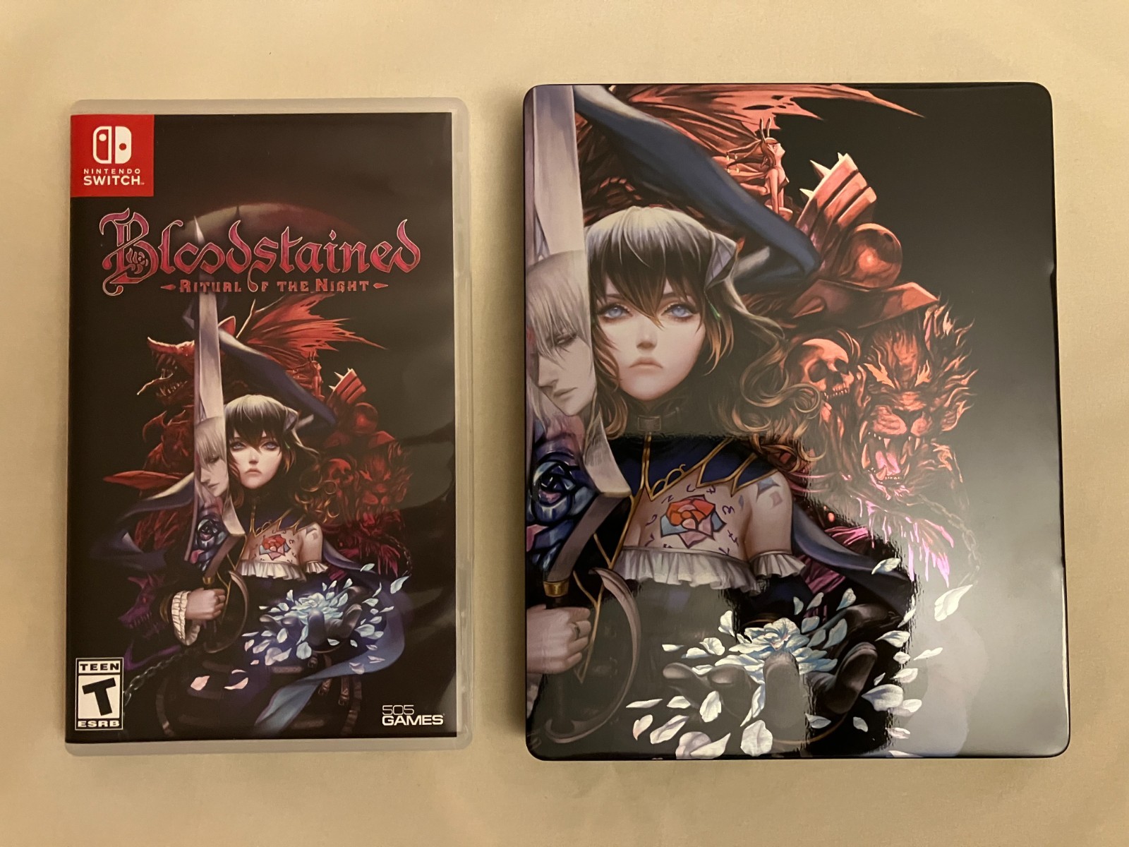 Bloodstained: Ritual of the Night – Nintendo Switch – Used – W/ Steelbook