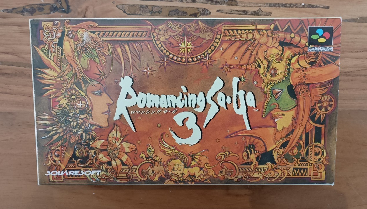 ROMANCING SAGA 3 Super Famicom Nintendo CIB