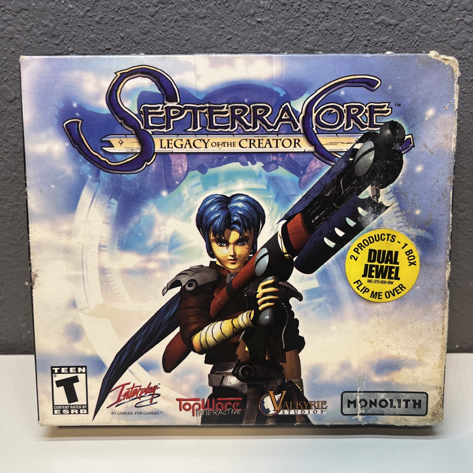 SEPTERRA CORE + SHOGO Mobile Armor Division PC Game CD-ROM Dual Jewel Pack