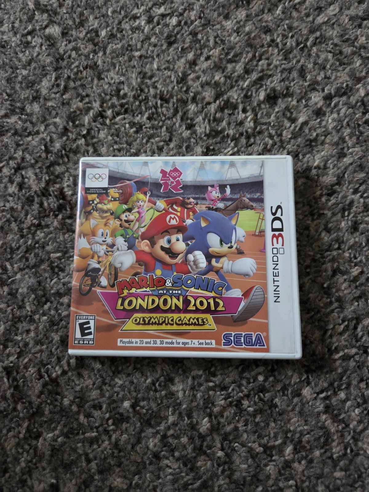Mario & Sonic London 2012 Olympics Nintendo 3DS Good Condition