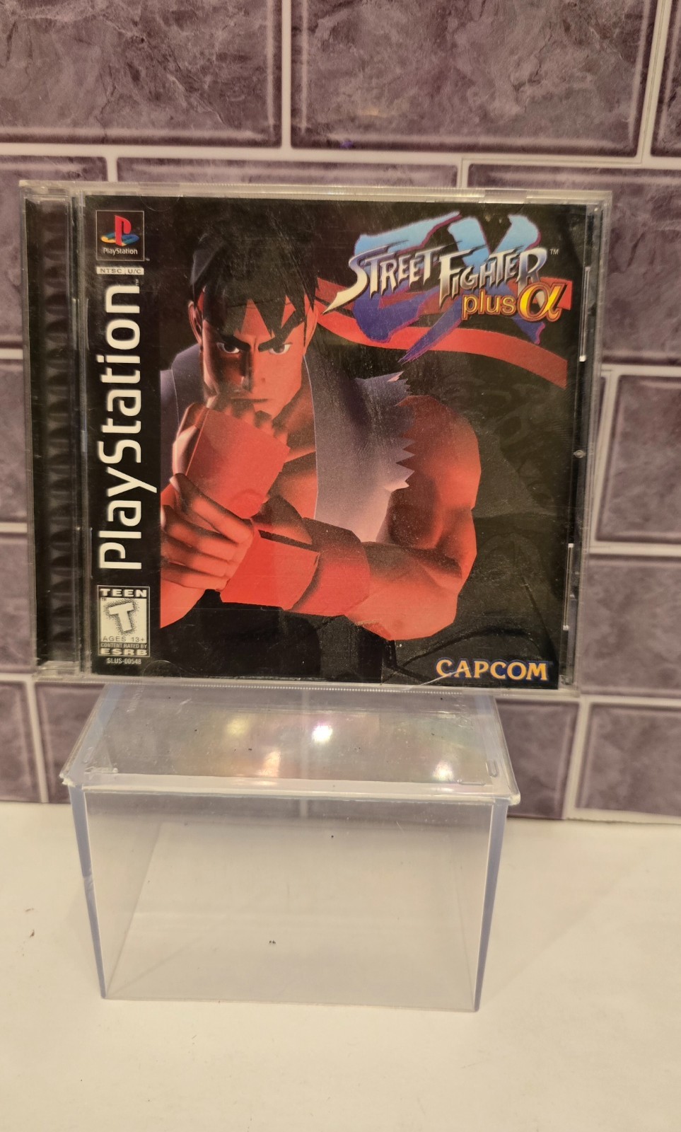Sony PlayStation 1 Street Fighter EX plus Alpha Complete Auth CIB + Reg Card