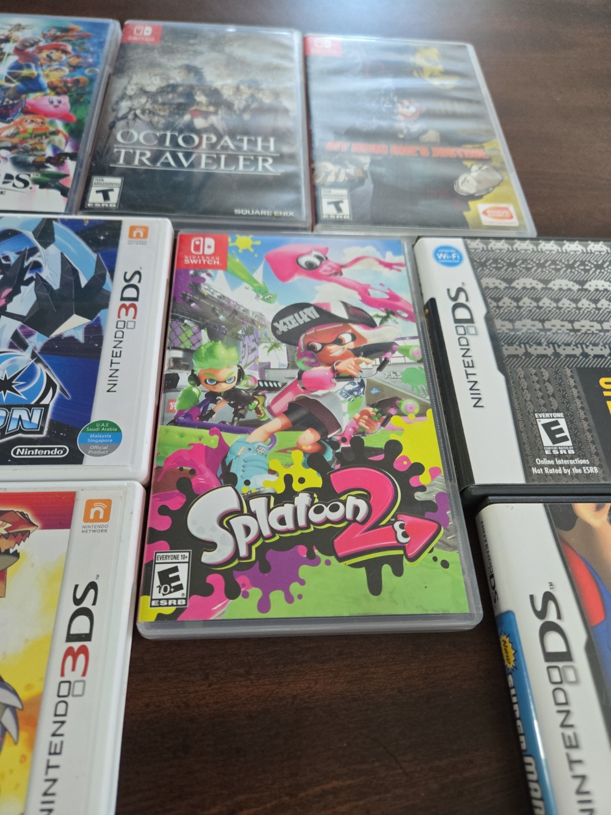 Video Game Empty Case Lot Pokemon, Arceus, Omega Ruby, Ultra Moon . Mixed