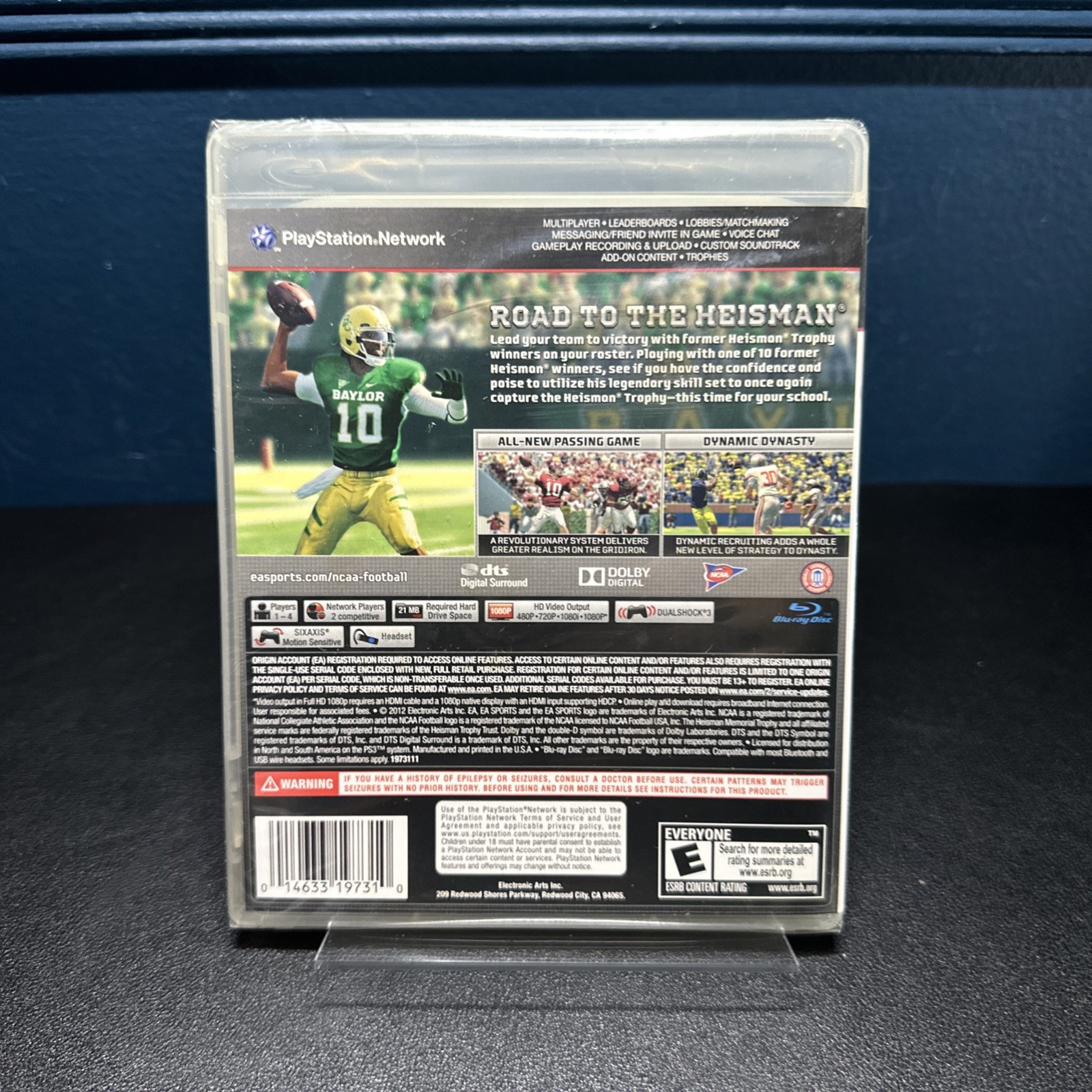 EA NCAA Football 13 (PlayStation 3 PS3) Brand New Sealed Never Opened Holo