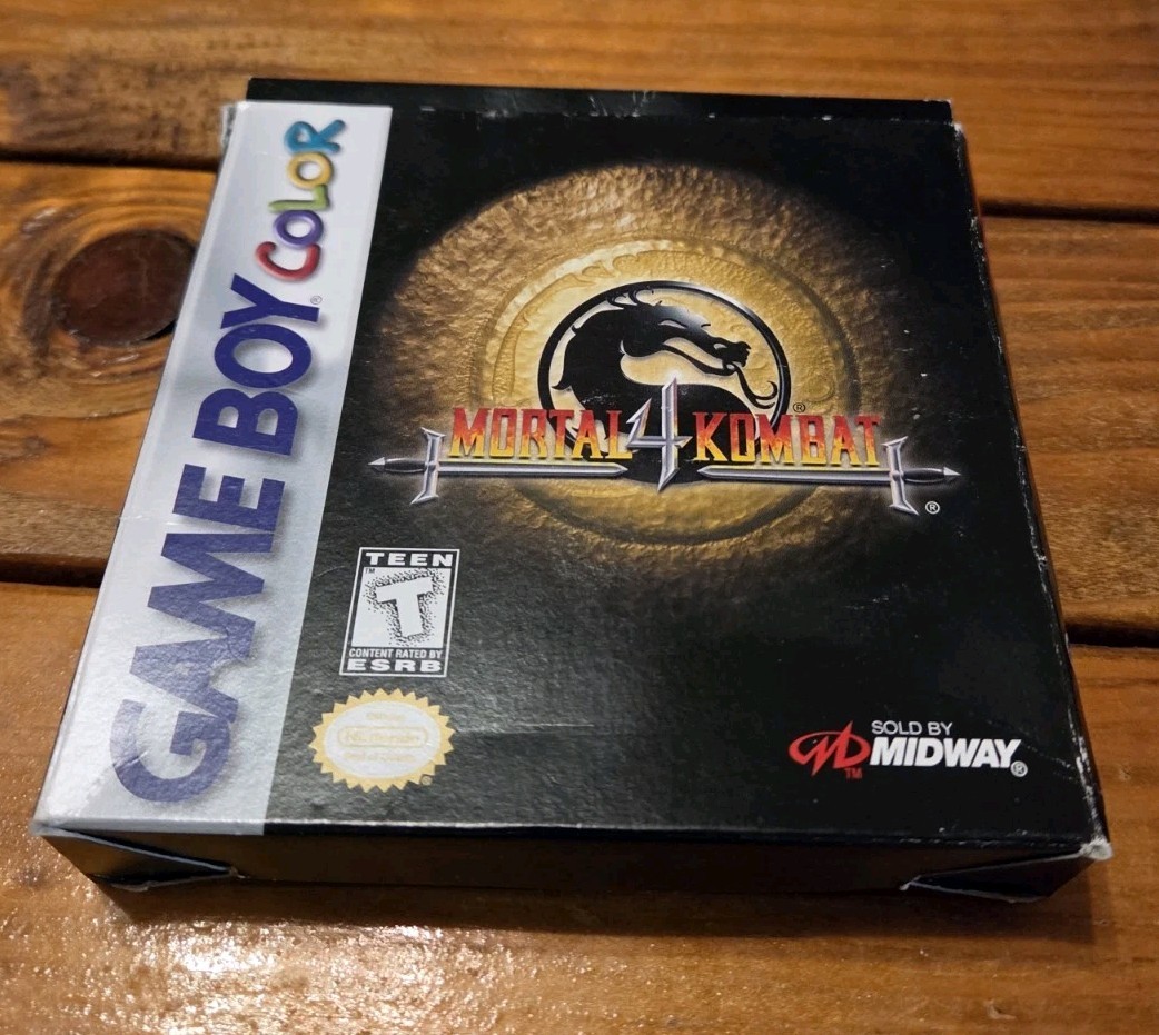 Mortal Kombat 4 Gameboy Color CIB TESTED
