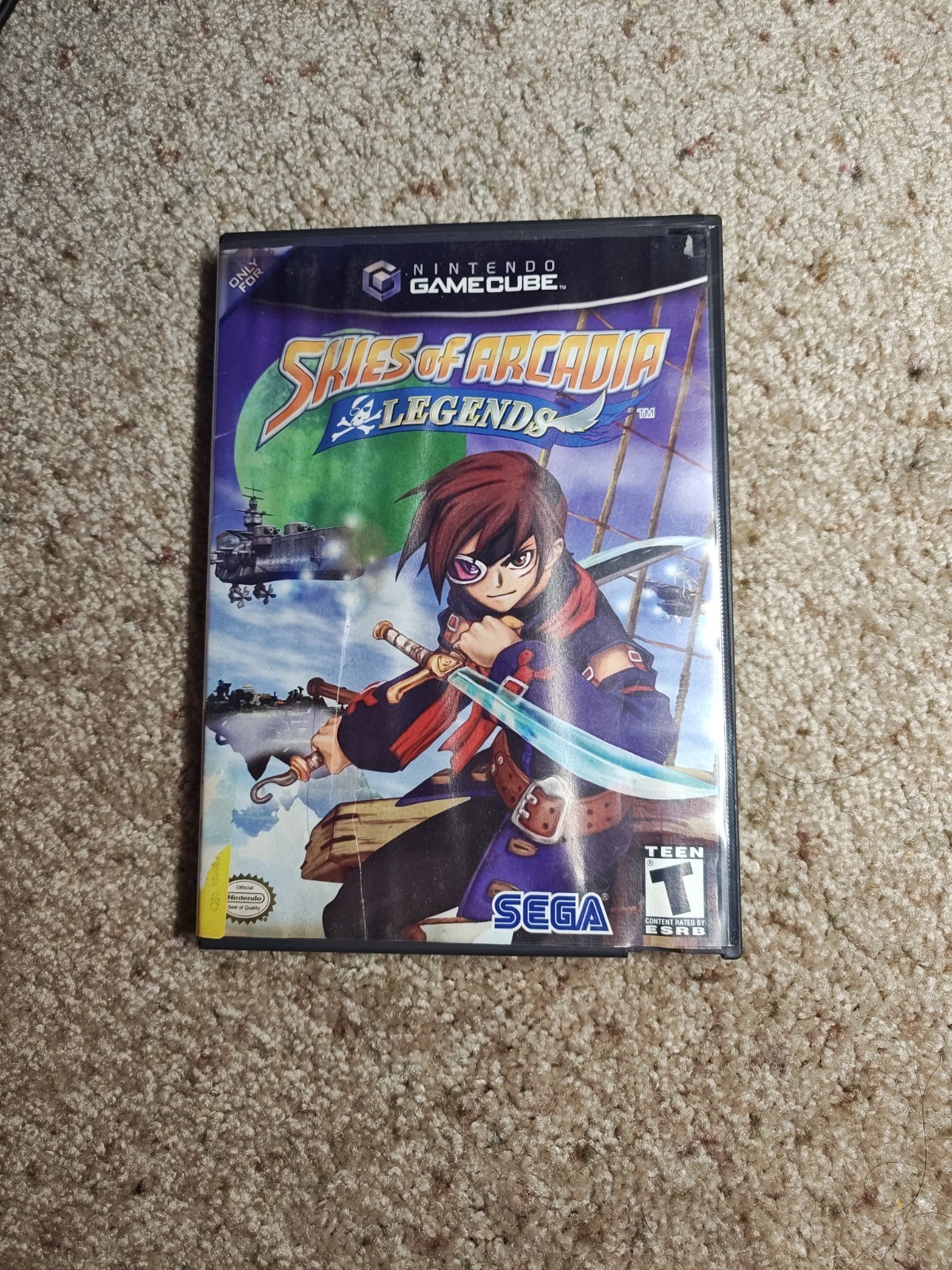 Skies of Arcadia Legends (Nintendo GameCube, 2003) No Manual