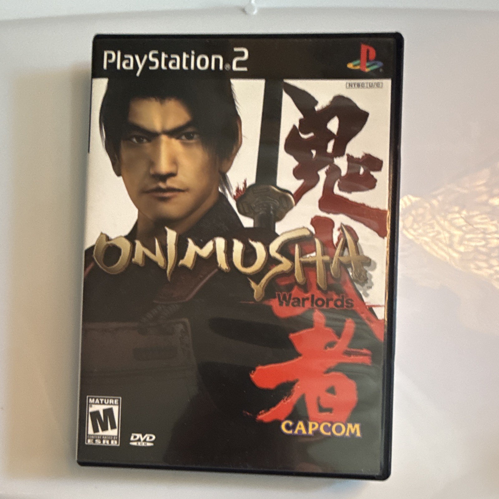 Onimusha: Warlords PS2 Onimusha Series NTSC-U/C M Manual Disc & Case