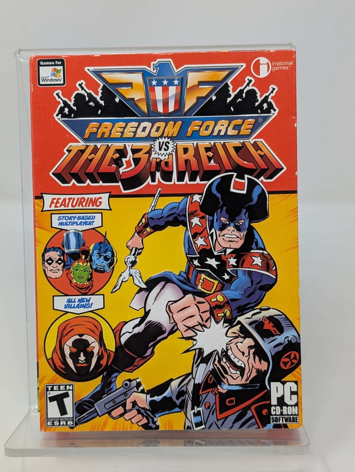 Freedom Force VS The 3rd Reich Windows PC Game Complete in Box