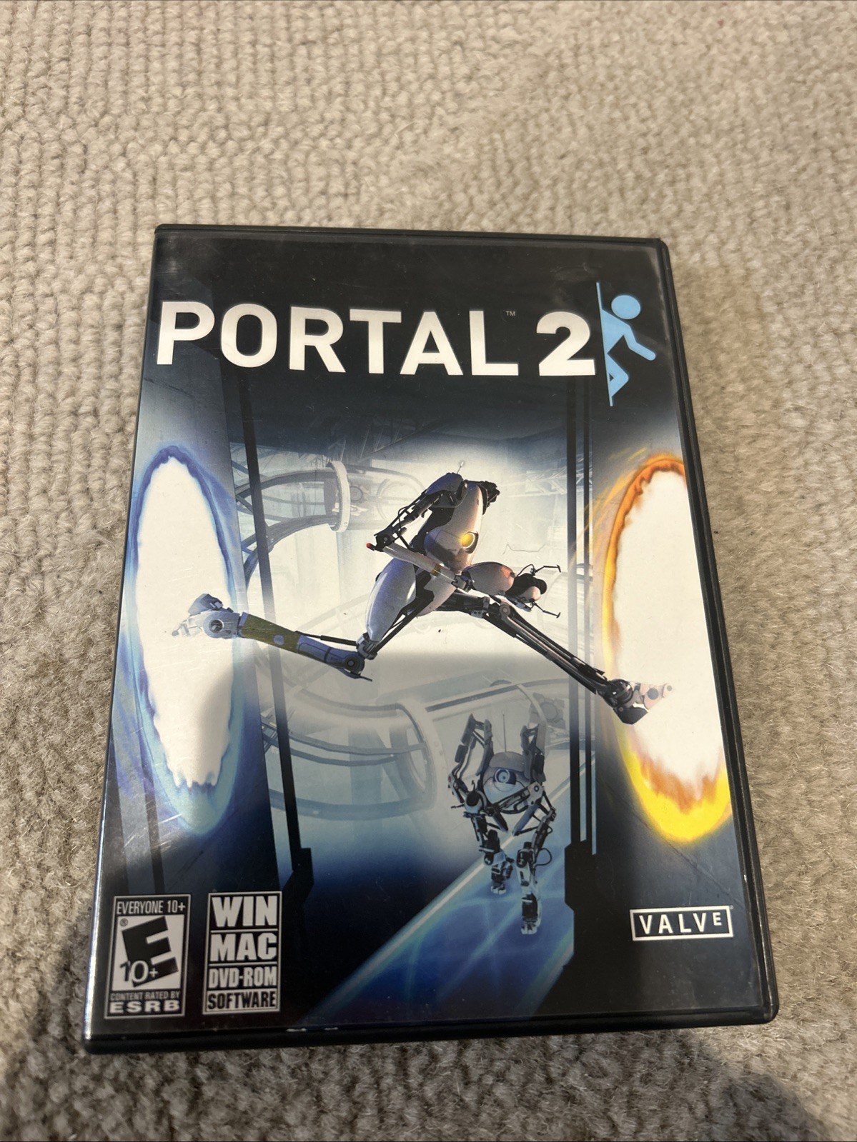 Portal 2 PC Video Game by Valve for PC or Mac 2011 in Original Case with Code