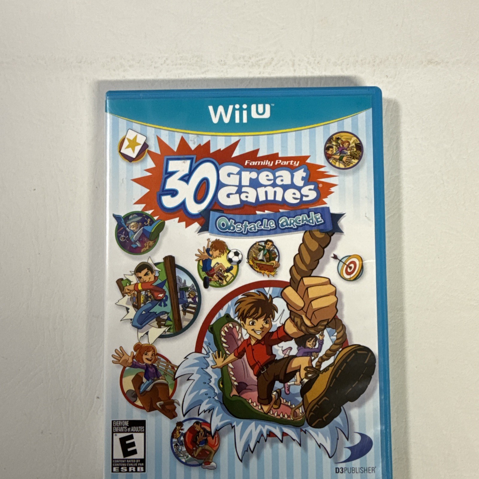 Family Party 30 Great Games: Obstacle Arcade Nintendo Wii U. Fun For Whole Fam