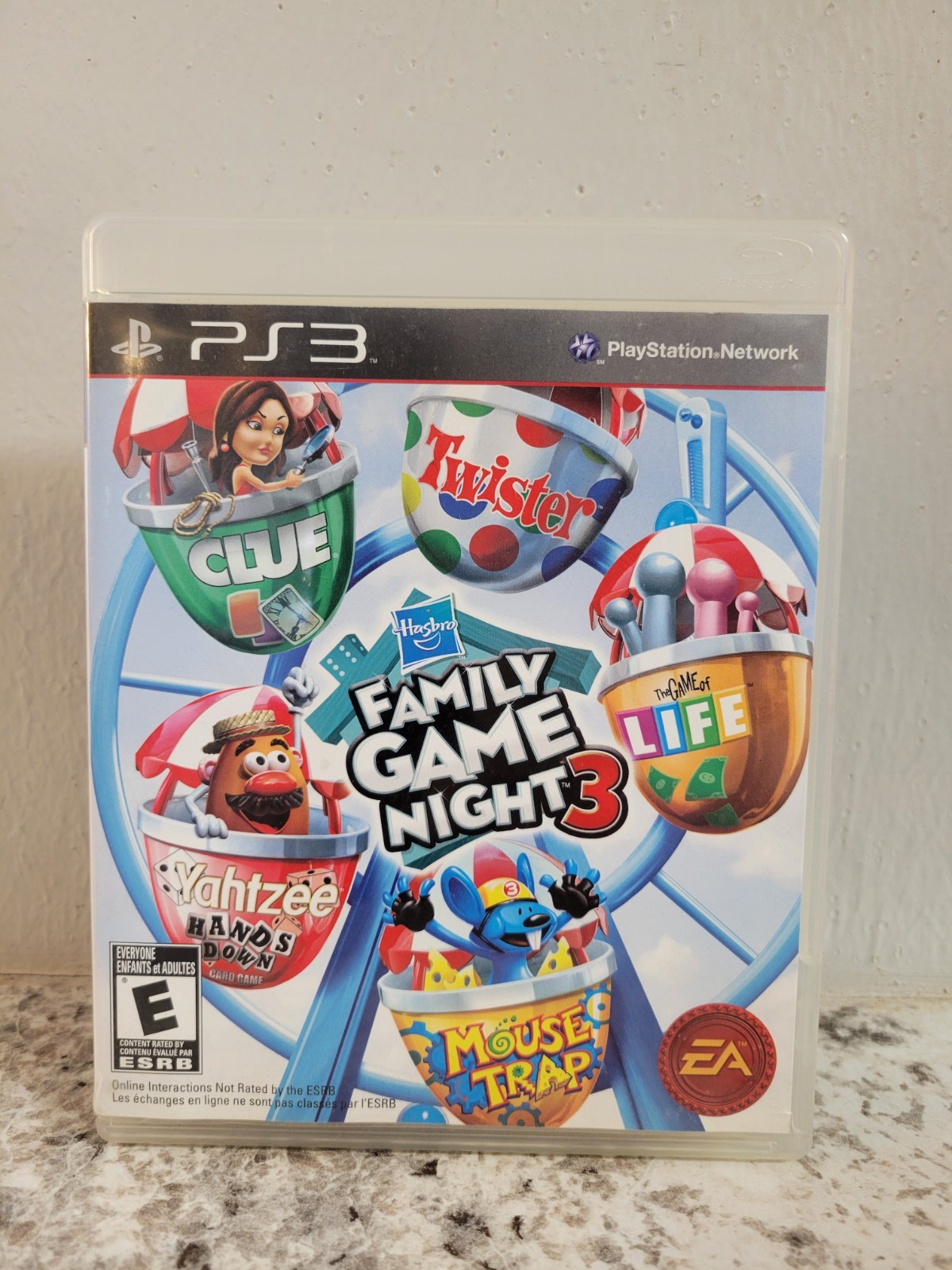 Hasbro Family Game Night 3 (Sony PlayStation 3, 2010) CIB Ps3 FAST SAME DAY SHIP