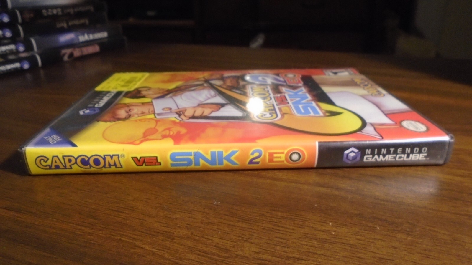 Capcom Vs. SNK 2 EO Nintendo Gamecube 2002 Capcom Complete CIB Tested Working