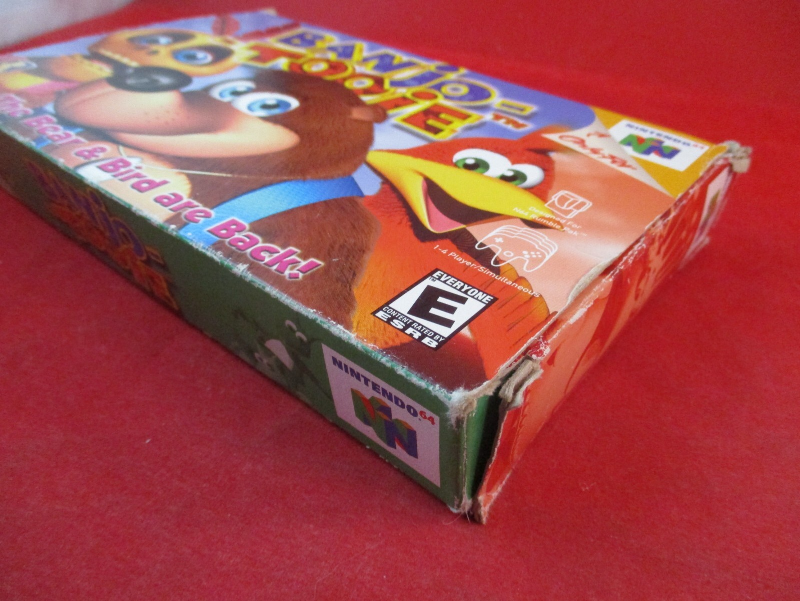 Banjo-Tooie (Nintendo 64 N64) COMPLETE w/ Box manual game WORKS! #Q1