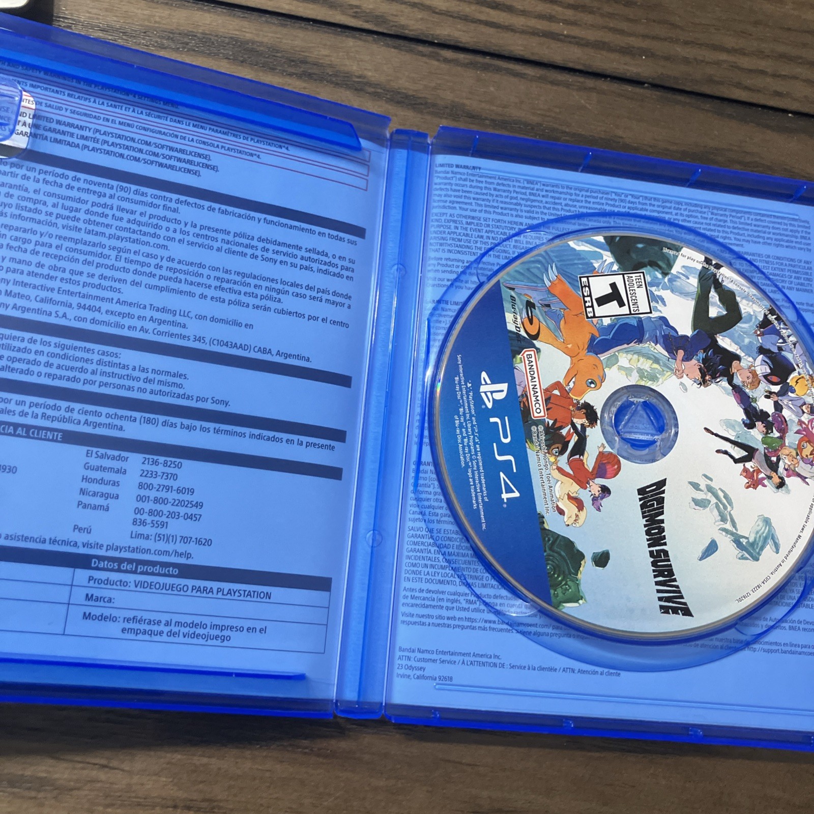 USED Digimon Survive Sony PlayStation 4 PS4 FREE SHIPPING!
